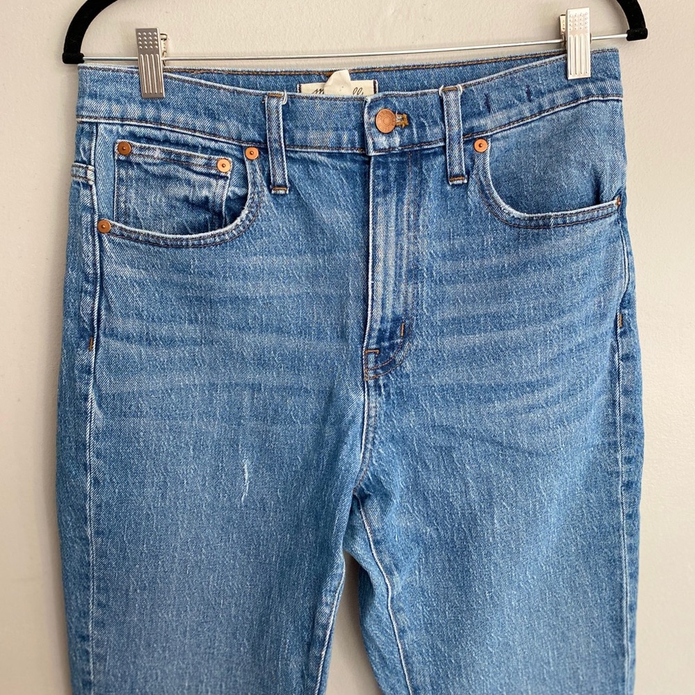 Madewell High-Rise Slim Boyfriend Jeans